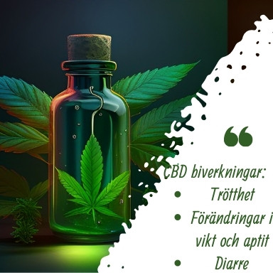 CBD biverkningar