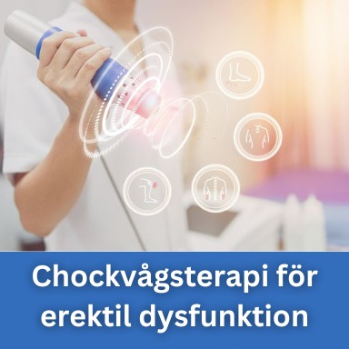 chockvågsterapi för erektil dysfunktion