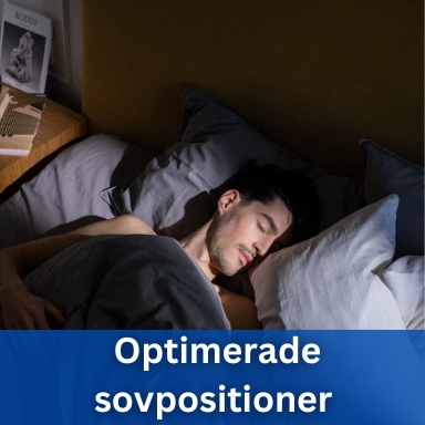 Optimerade sovpositioner för bättre hälsa