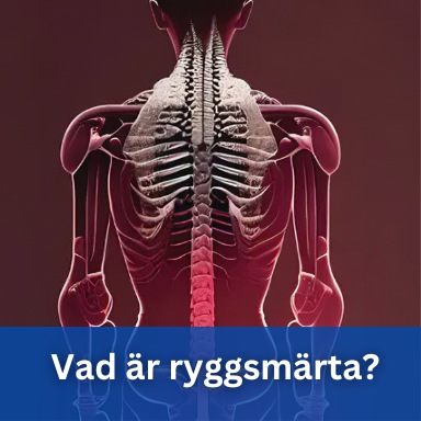 Vad är ryggsmärta?