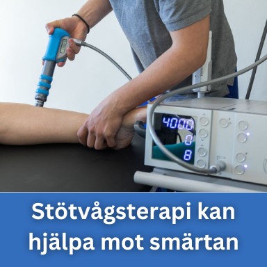 stötvågsterapi kan hjälpa mot smärtan