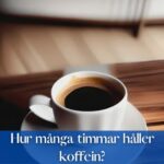 Hur många timmar håller koffein?