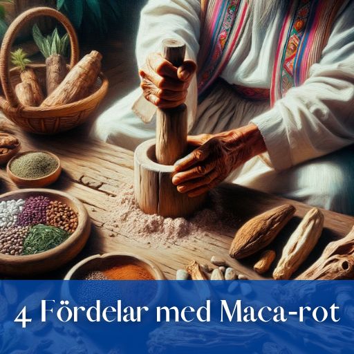 4 Fördelar med Maca-rot