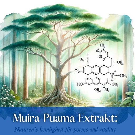 Muira Puama Extrakt: Naturens Hemlighet för Potens och Vitalitet