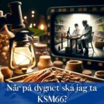 När på dygnet ska jag ta KSM66?