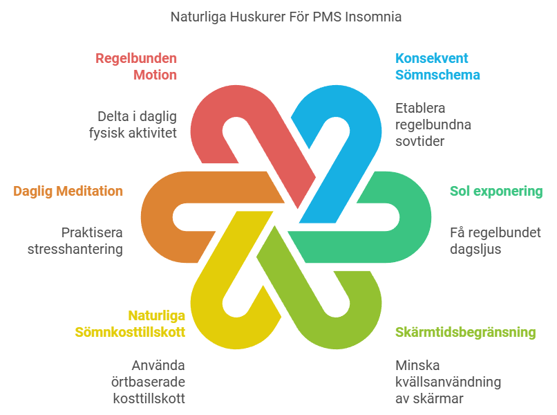 Naturliga Huskurer För PMS Insomnia